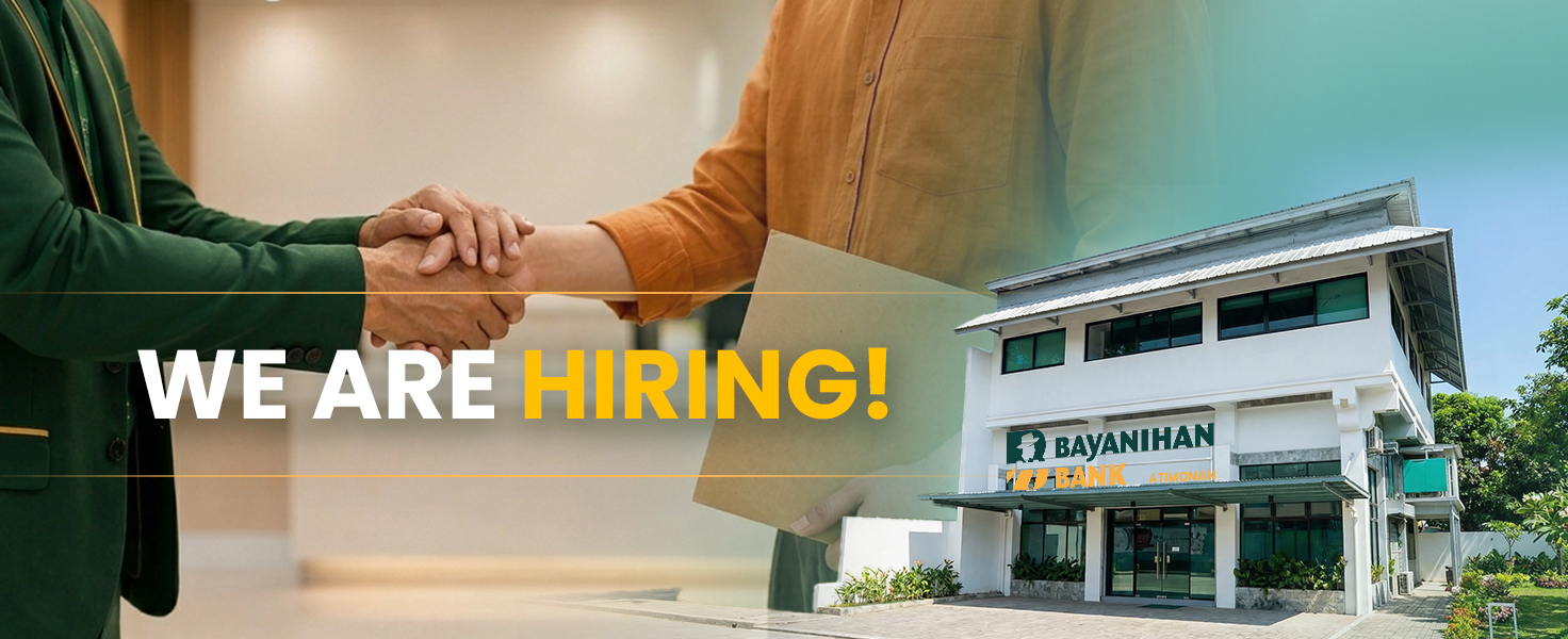 Bayanihan Bank Careers Banner
